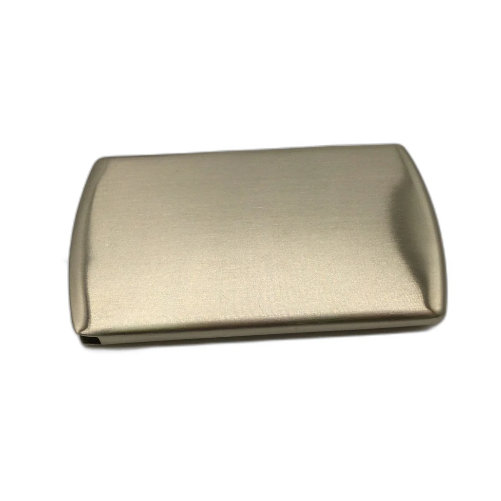 Deva Australia Cc-One Touch Metal Engravable Silver Business Card Holder NEW - Image 9