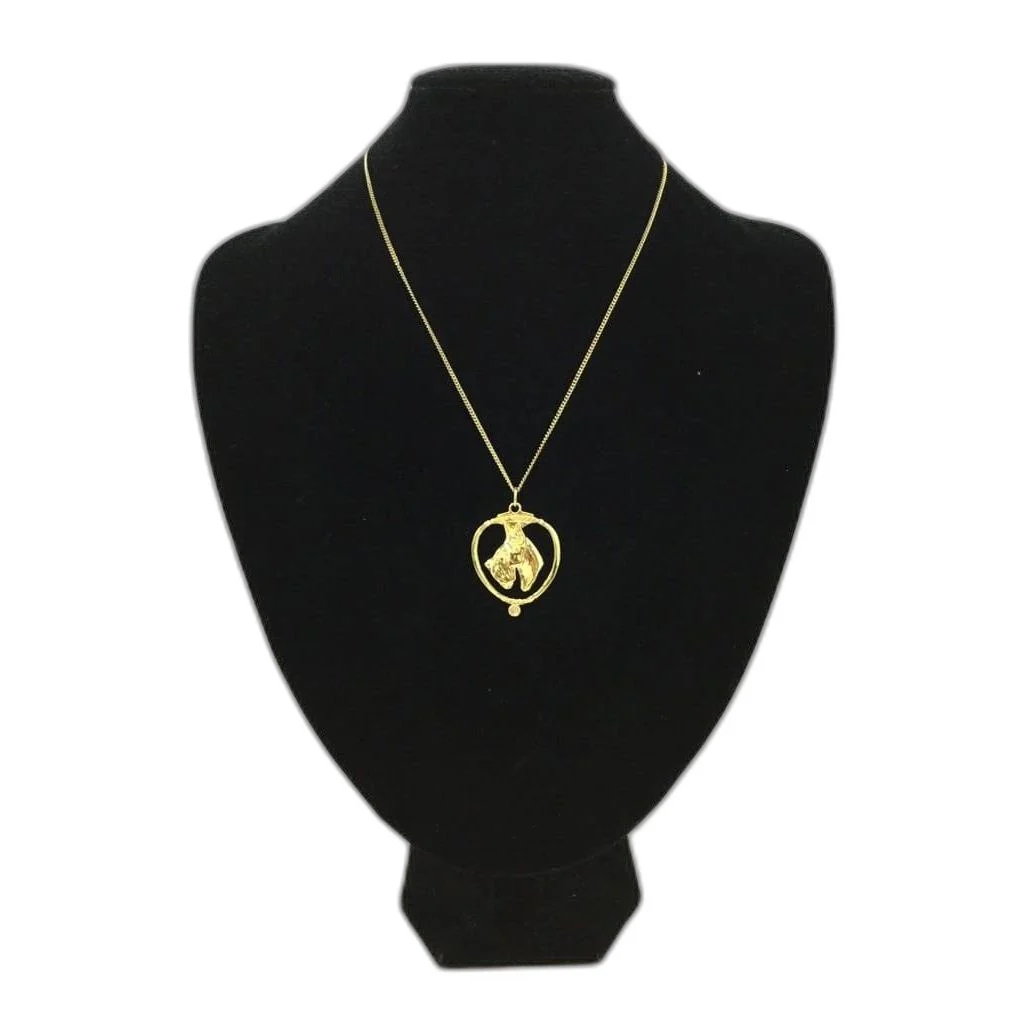 Deva Australia Jewels Of Nature 18K Gold Plated Beagle Cz Pendant NEW - Image 6