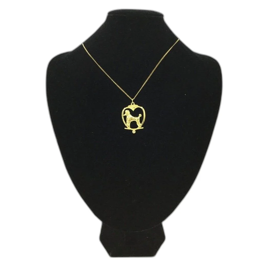 Deva Australia Jewels Of Nature 18K Gold Plated Poodle Cz Pendant NEW - Image 3