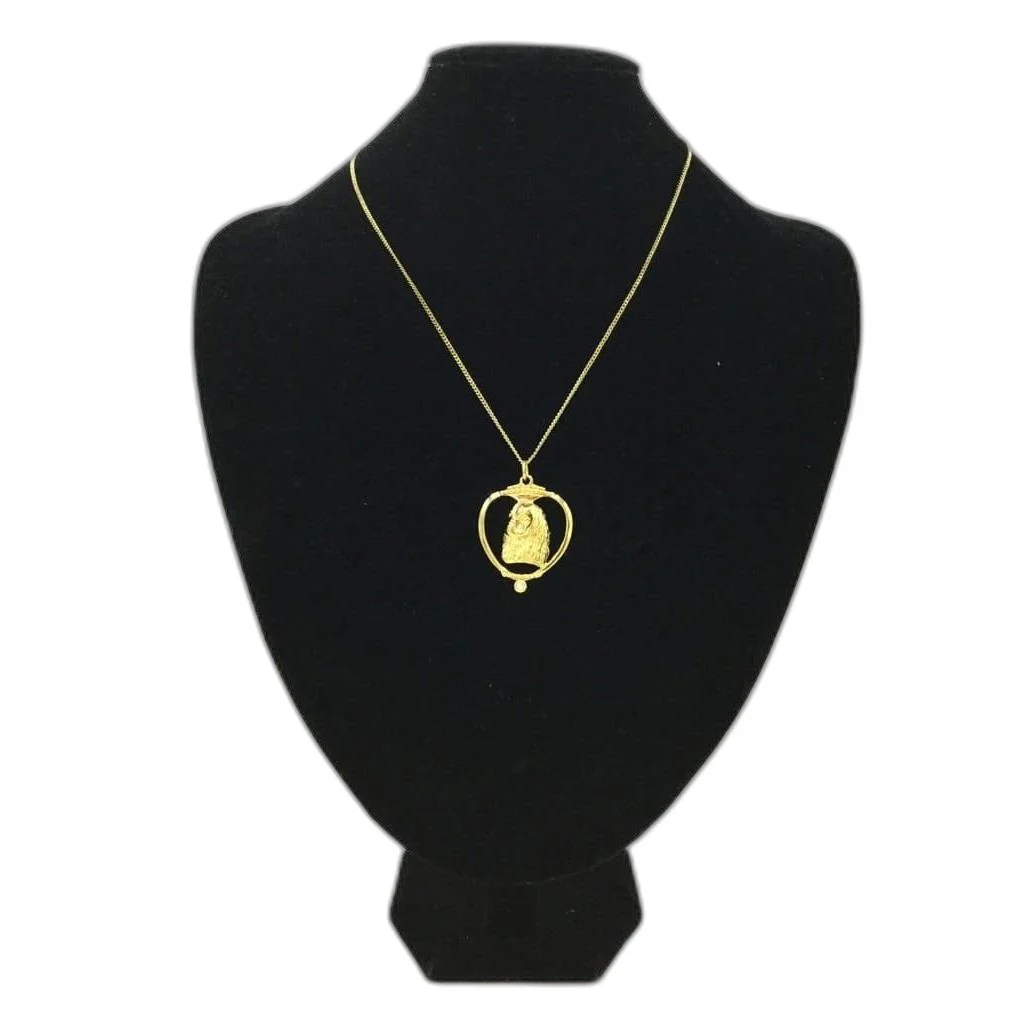 Deva Australia Jewels Of Nature 18K Gold Plated Spaniel Cz Pendant NEW - Image 7