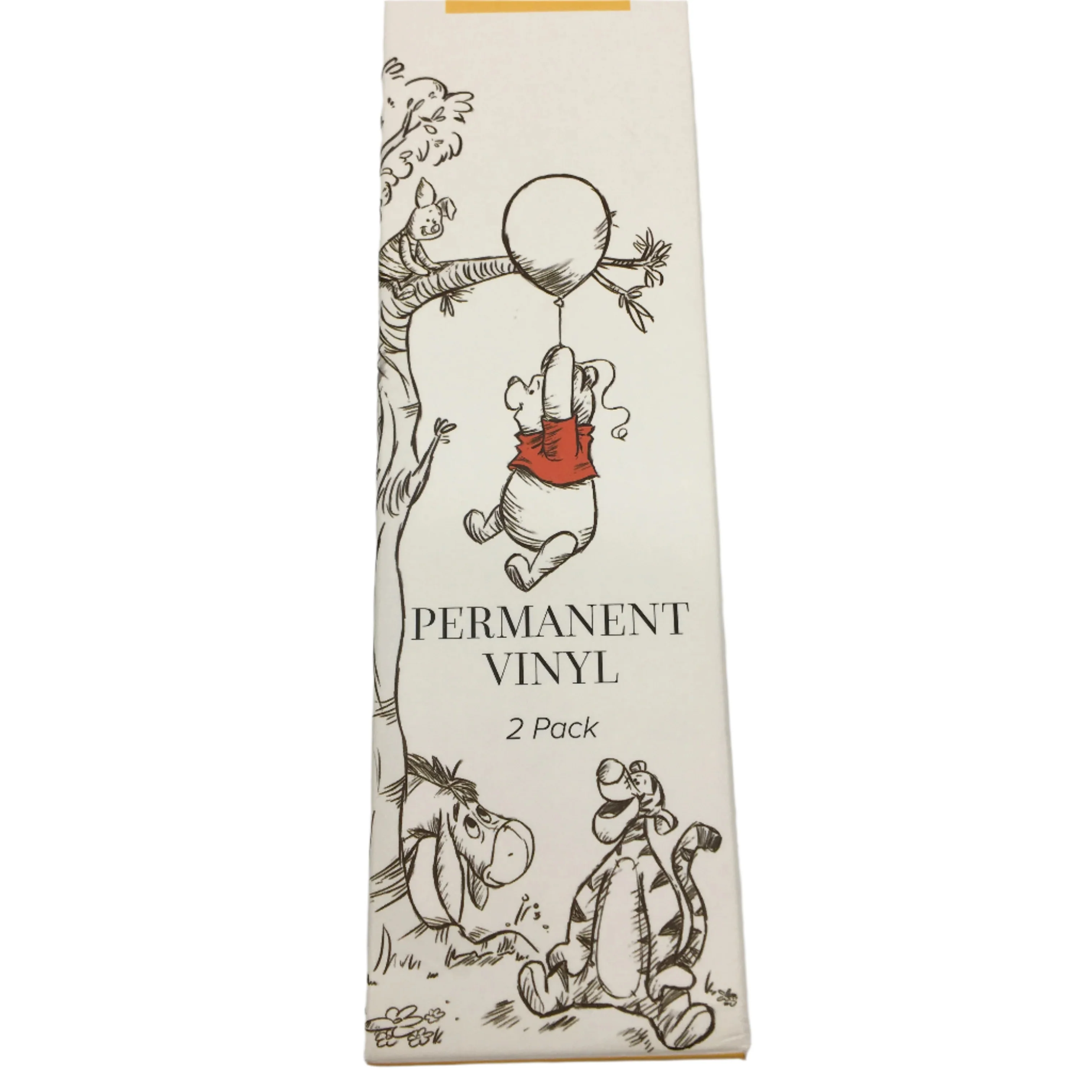 Disney 2x Twin Pack Winnie The Pooh Permanent Vinyl Wraps 30.5 x 30.5cm NEW - Image 4