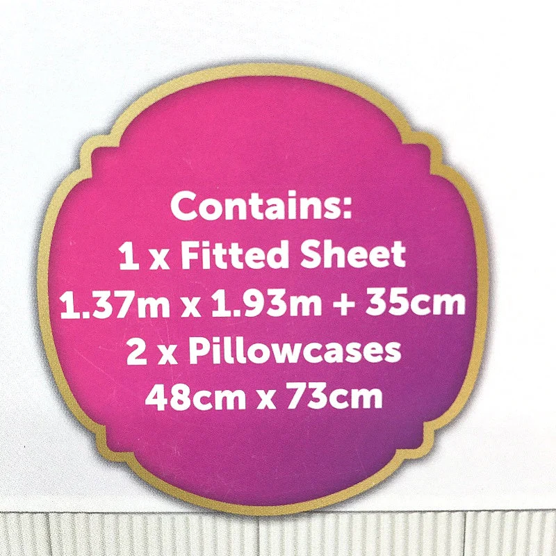 Disney Princess Fitted Sheet Combo Double Bed Inc 2 Pillow Cases NEW - Image 4