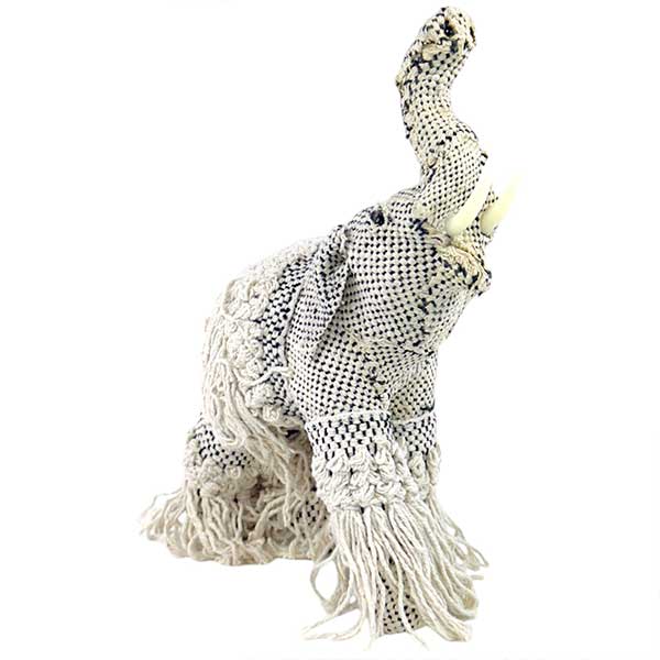 Artisan Crafted Moroccan Elephant Accent Handmade Home Decor for Living Room Bedroom or Kitchen NEW - Image 6