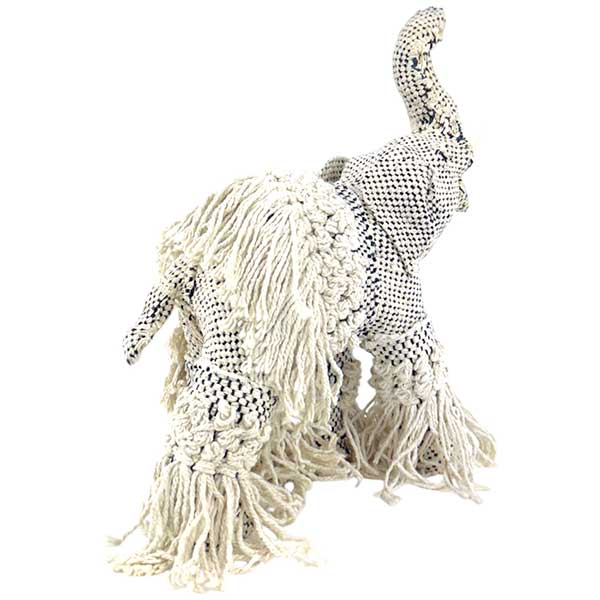 Artisan Crafted Moroccan Elephant Accent Handmade Home Decor for Living Room Bedroom or Kitchen NEW - Image 7