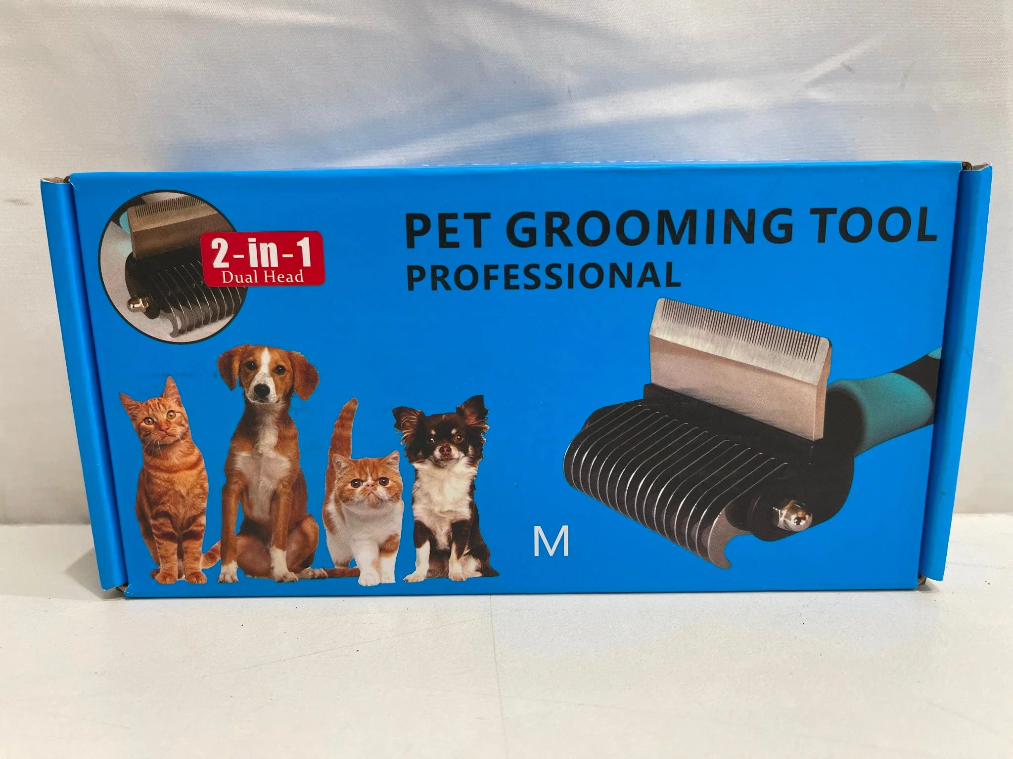 Inupet 2 In 1 Dual Head Ergonomic Professional Pet Grooming Tool NEW - Image 3