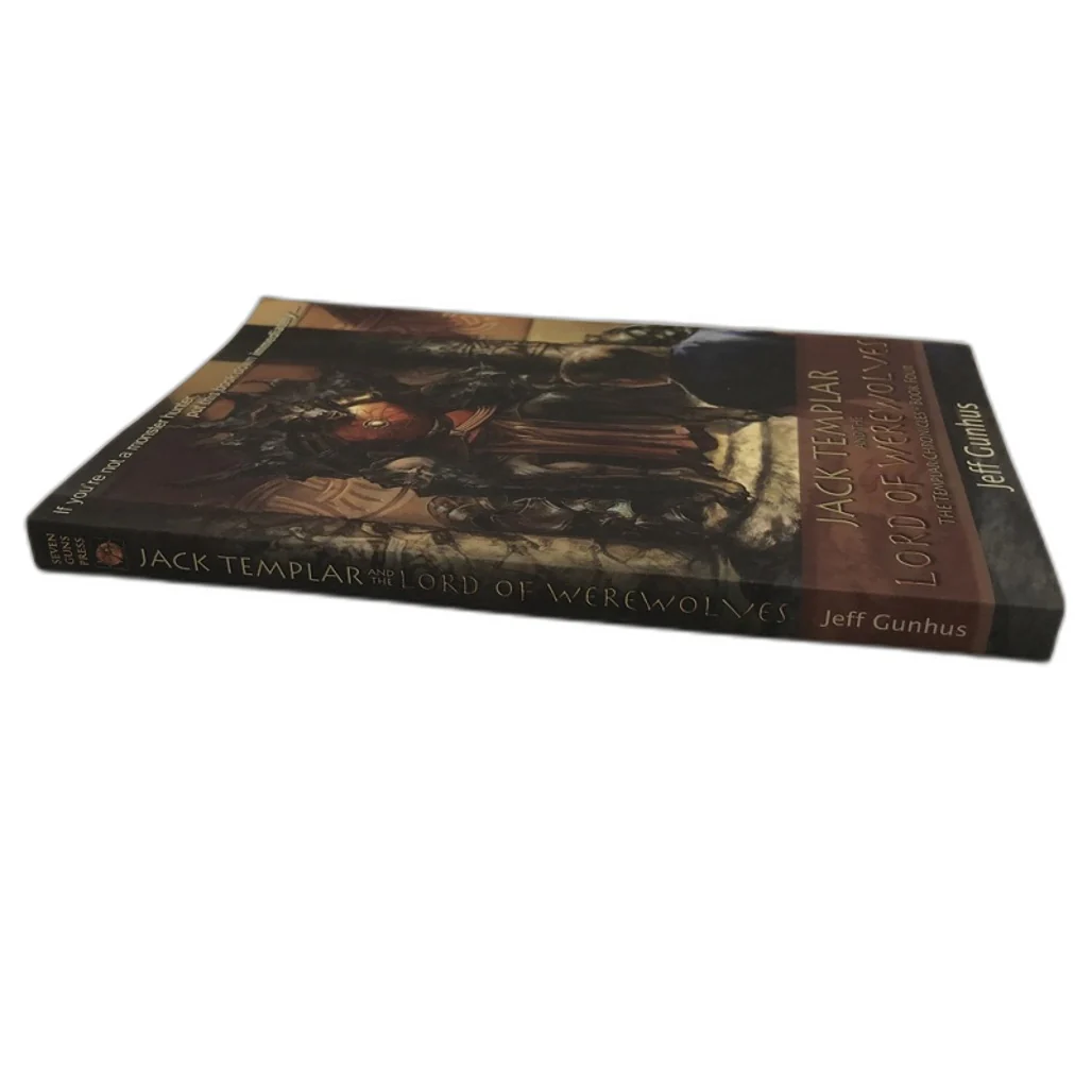 Jack Templar and the Lord of Werewolves Book by Jeff Gunhus NEW - Image 3