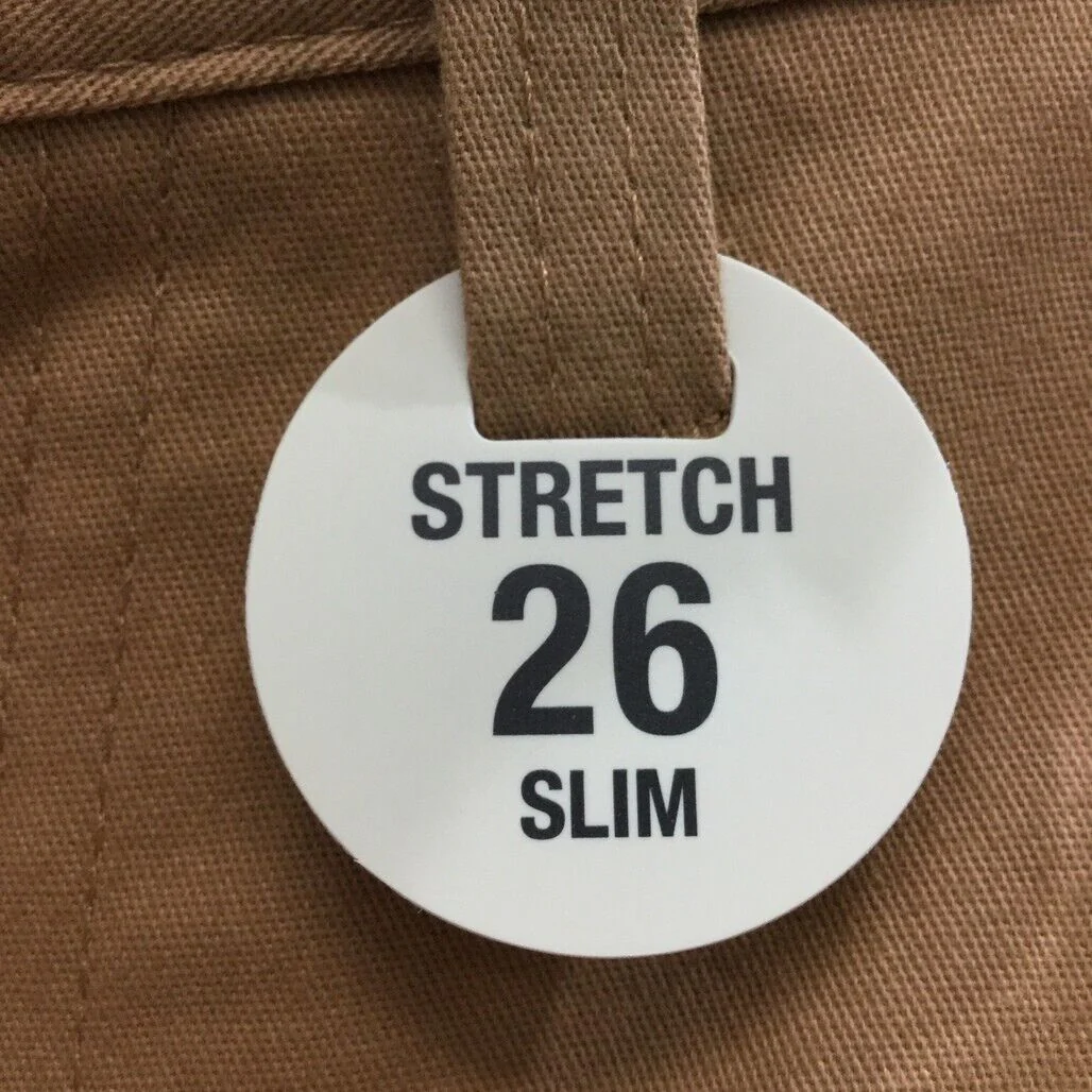 Jay Jays Coffee Brown Zip-Up Button Closure Chino Shorts Mens Size 26 NEW - Image 6