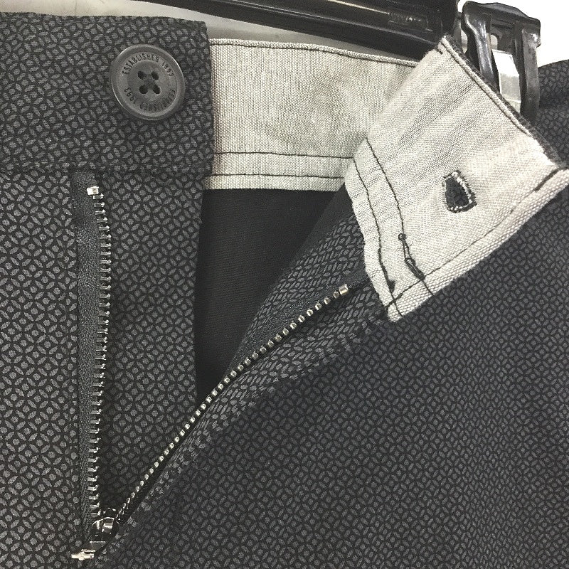 Jay Jays Mens Patterned Black Cotton Blend Short Size 33 NEW - Image 3