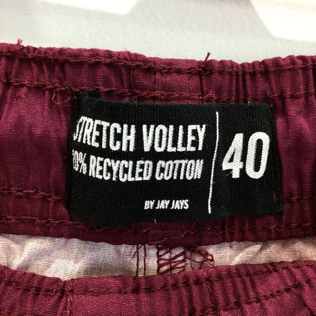 JayJays Purple Multicoloured Everyday Wear Volley Stretch Shorts Mens Sz 40 NEW - Image 5