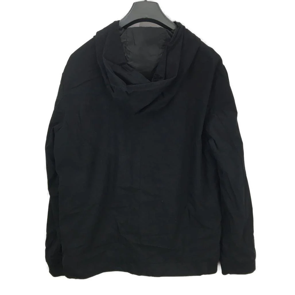 Jeanswest Basic Hooded Black Zip Thru Jacket Mens Size Large NEW - Image 2
