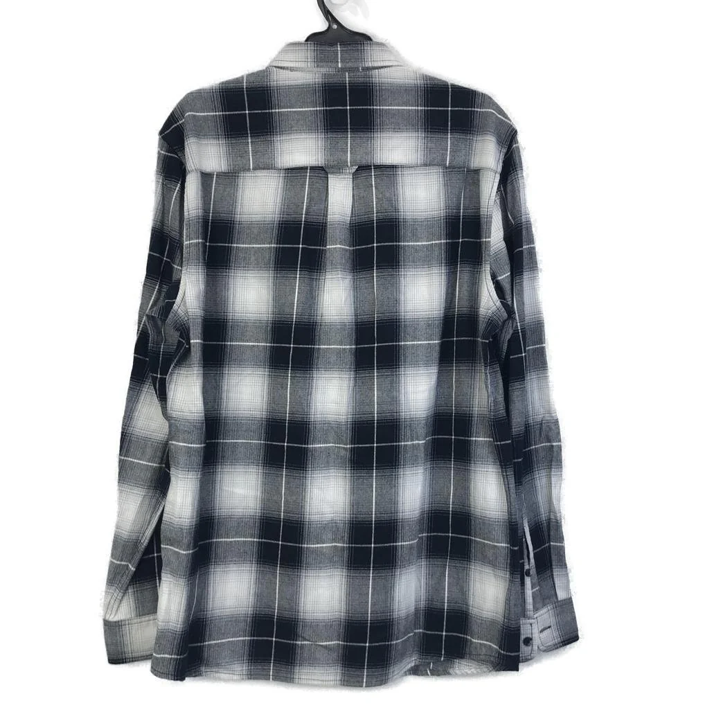 Jeanswest Black & White Check Plaid Long Sleeve Shirt Mens Size Large NEW - Image 2