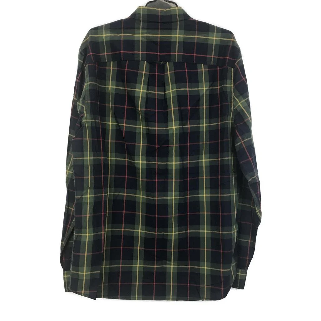Jeanswest Blue & Green Checkered Long Sleeve Button Up Shirt Mens Size L NEW - Image 2