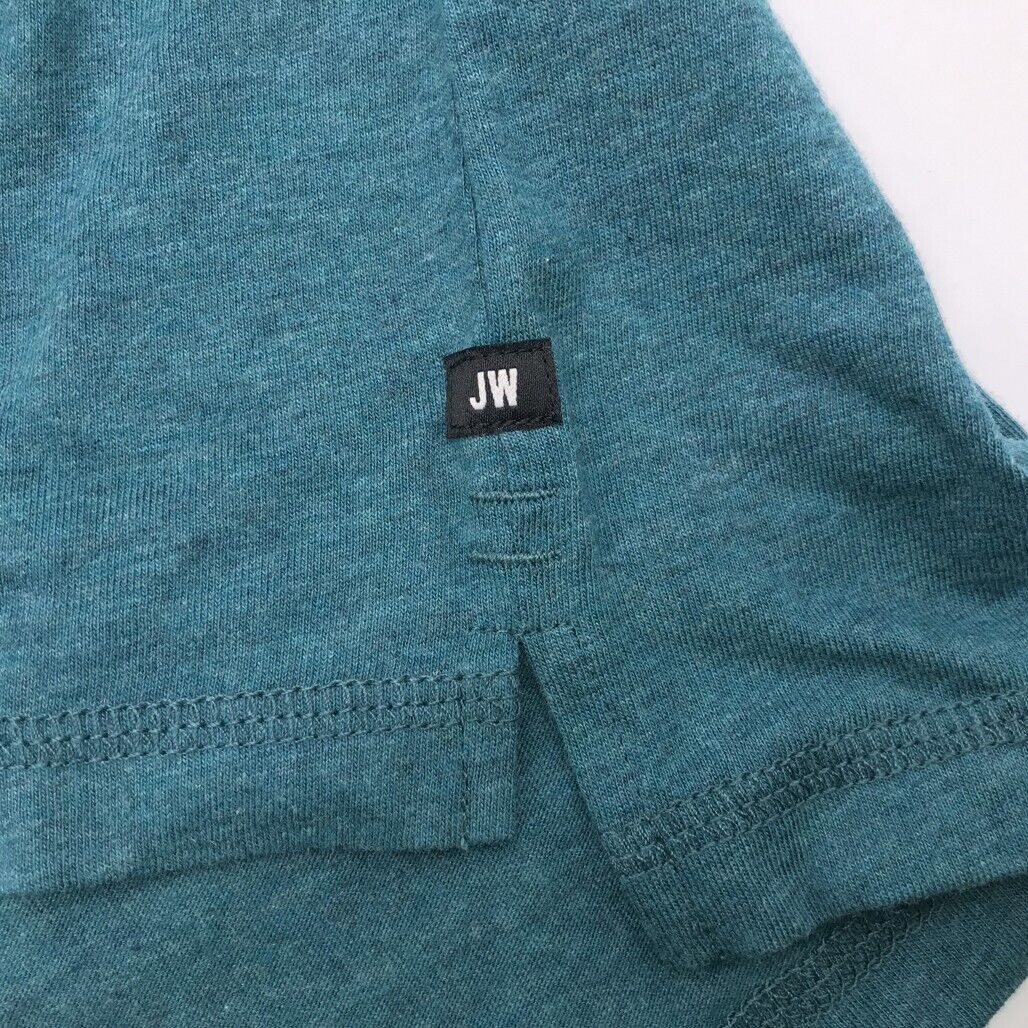 Jeanswest Fin Premium Basic S/Sleeve Jade Marle Green T-Shirt Mens Sz Large NEW - Image 3