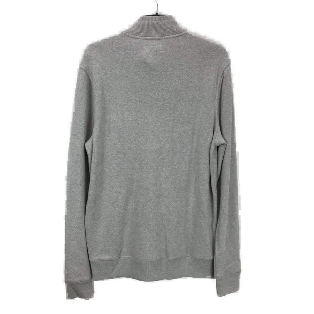 Jeanswest Grey Knit Zip Thru Front Chest Pocket Jacket Mens Size Medium NEW - Image 2