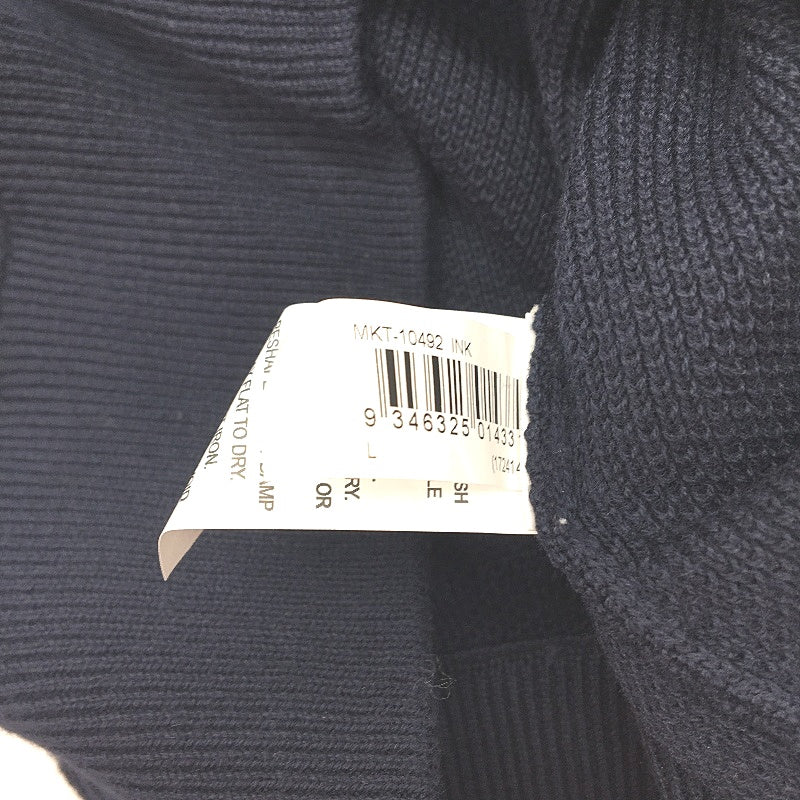Jeanswest Mens 100 Cotton Textured Navy Blue Jumper Size L NEW - Image 6