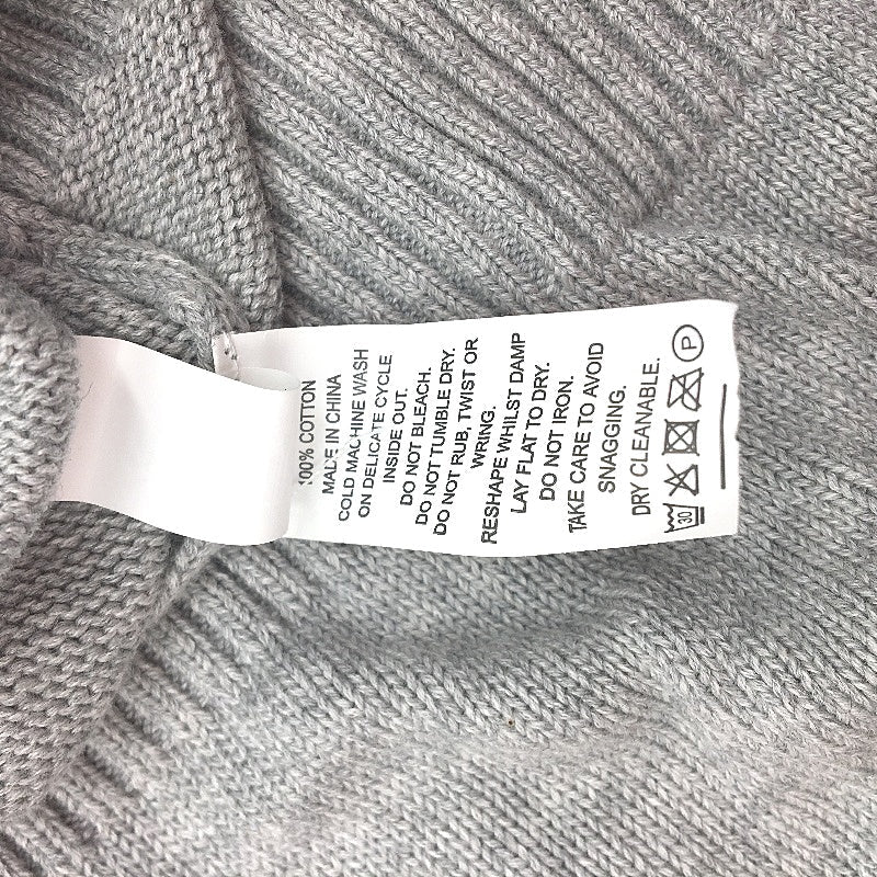 Jeanswest Mens Light Grey Knit with Stripes Long Sleeve Jumper Size L NEW - Image 7