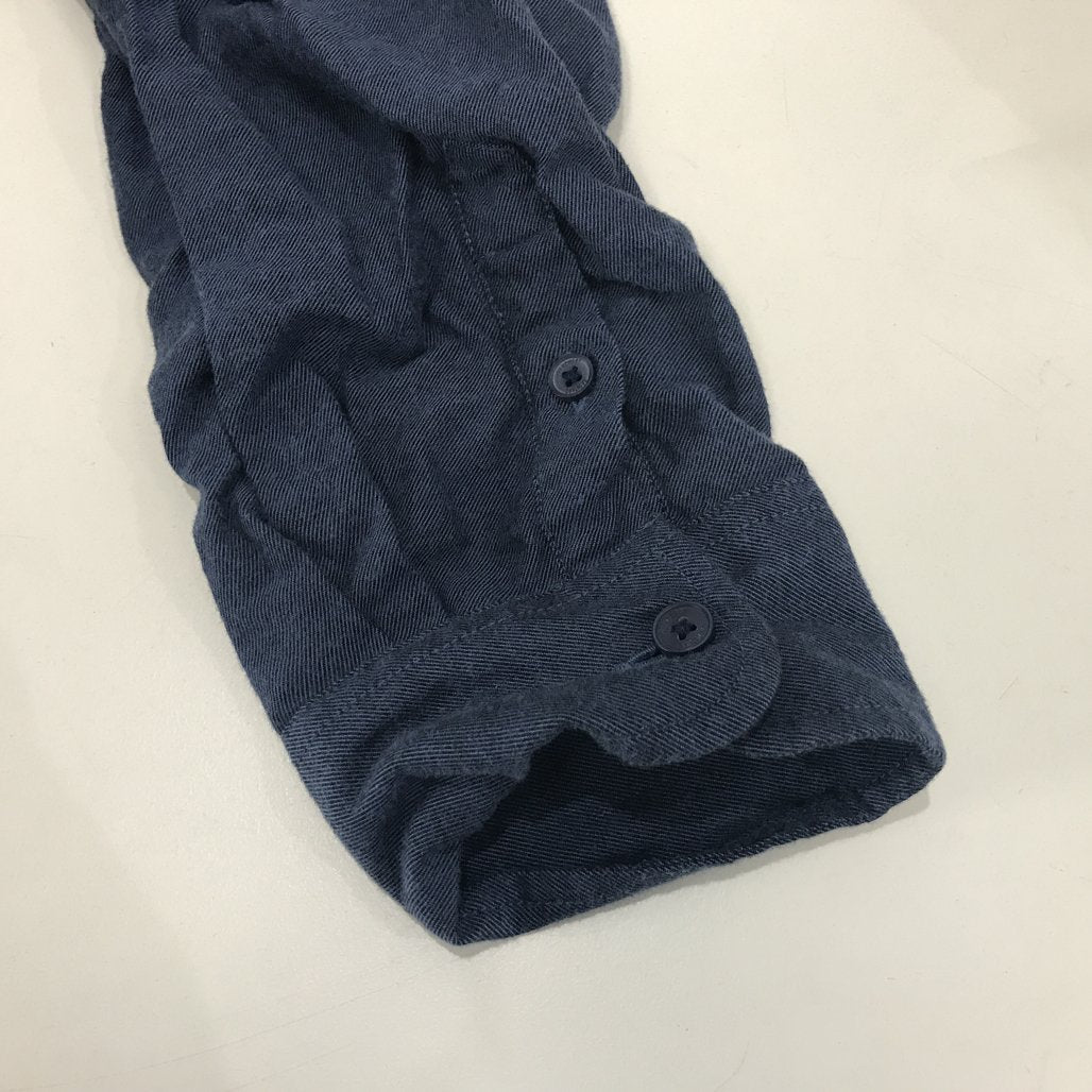Jeanswest Mens Long Sleeve Denim Blue 100 % Cotton Button Up Shirt Size Large NEW - Image 7
