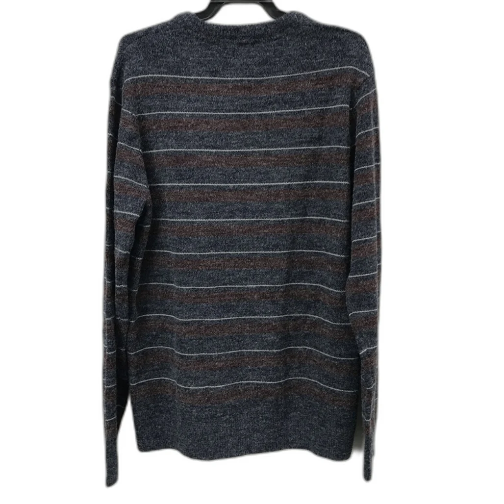 Jeanswest Morrison Multicoloured Stripe Crew Knit Jumper Mens Sz Large NEW