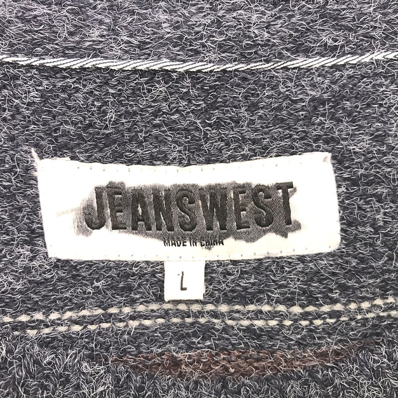 Jeanswest Morrison Multicoloured Stripe Crew Knit Jumper Mens Sz Large NEW - Image 3