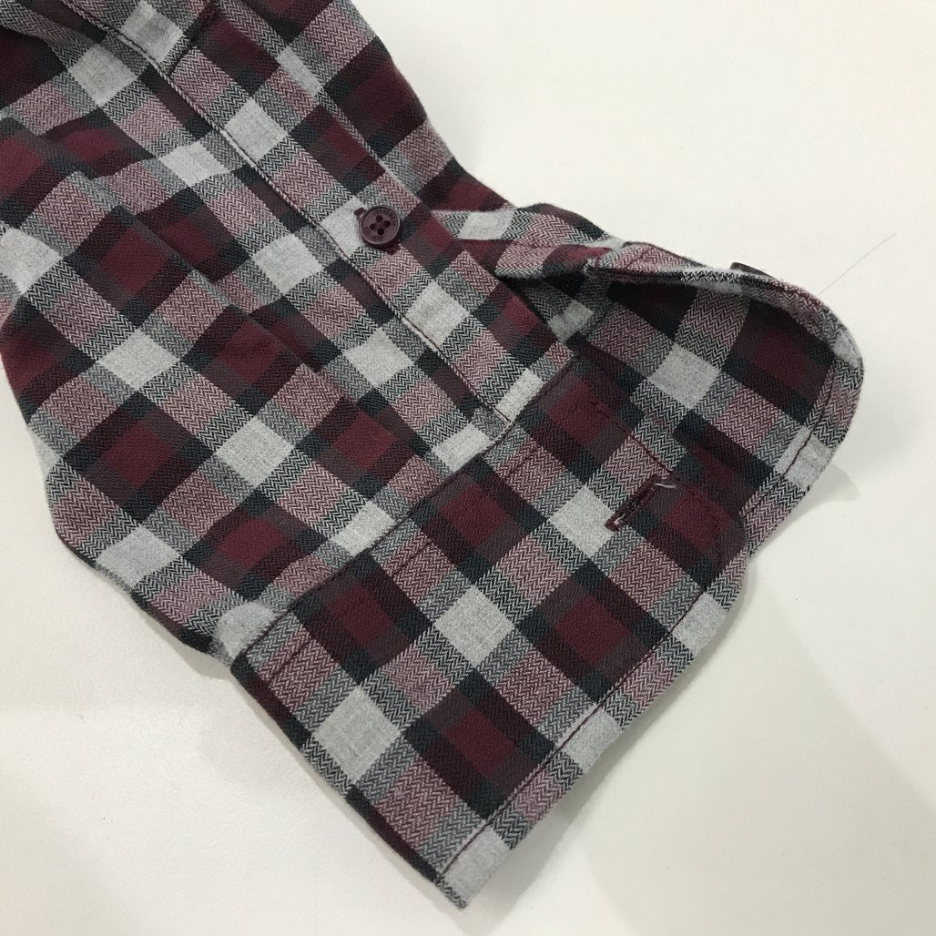 Jeanswest Red, White & Black Check Long Sleeve Shirt Mens Size Large NEW - Image 7