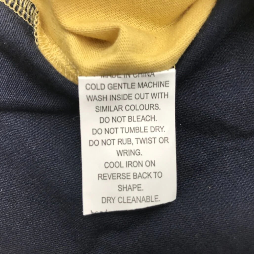JEANSWEST S/Sleeve Brent Graphic Print Yellow Cotton T-shirt Mens Size Large NEW - Image 6