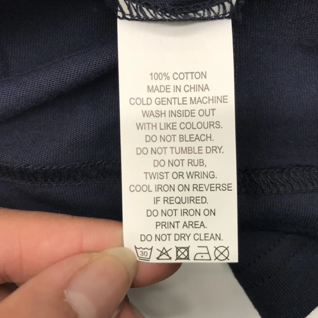 JEANSWEST S/Sleeve Felix Graphic Print Blue Cotton T-Shirt Mens Size Large NEW - Image 5