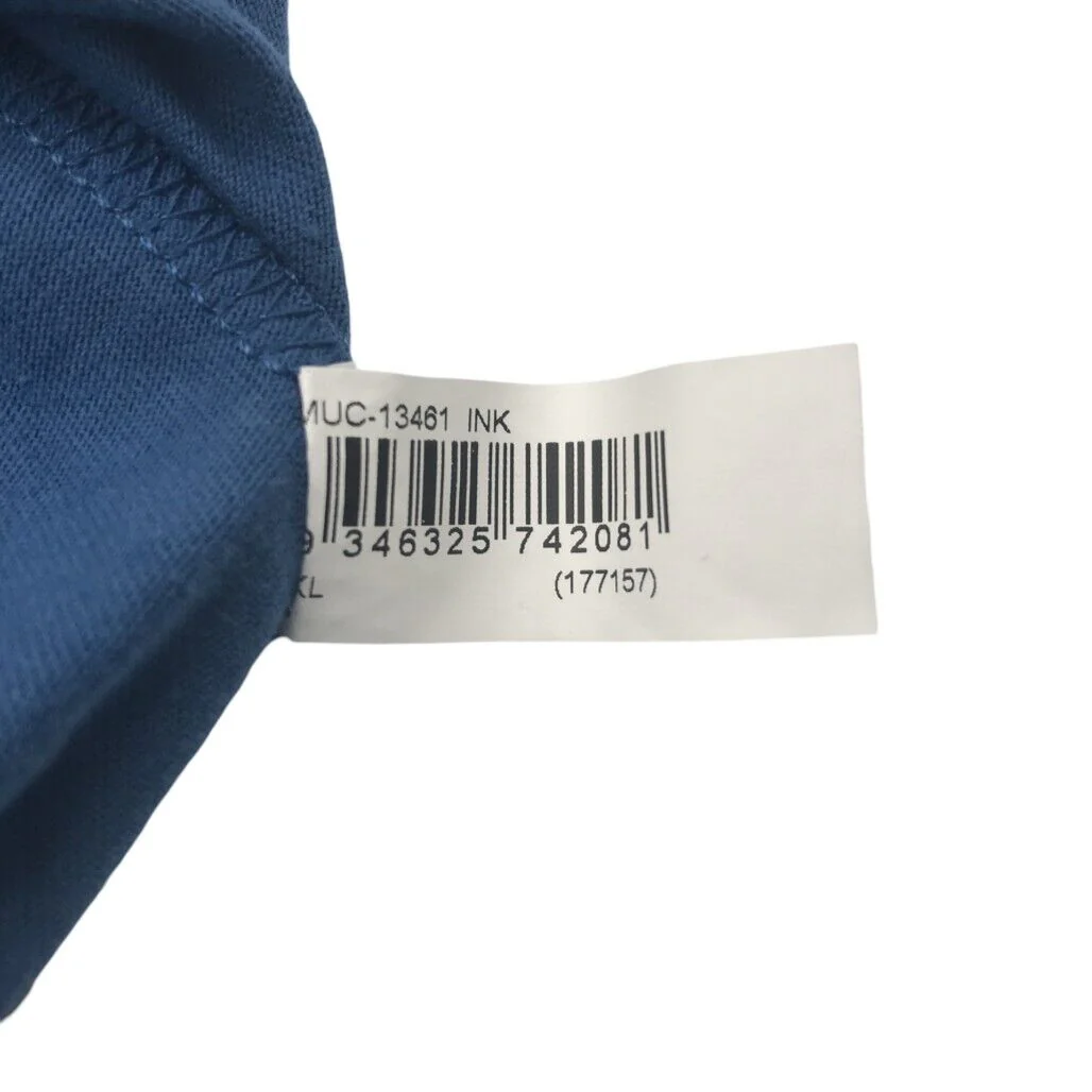 JEANSWEST S/Sleeve Tucker Graphic Print Blue Cotton T-Shirt Mens Size Large NEW - Image 6