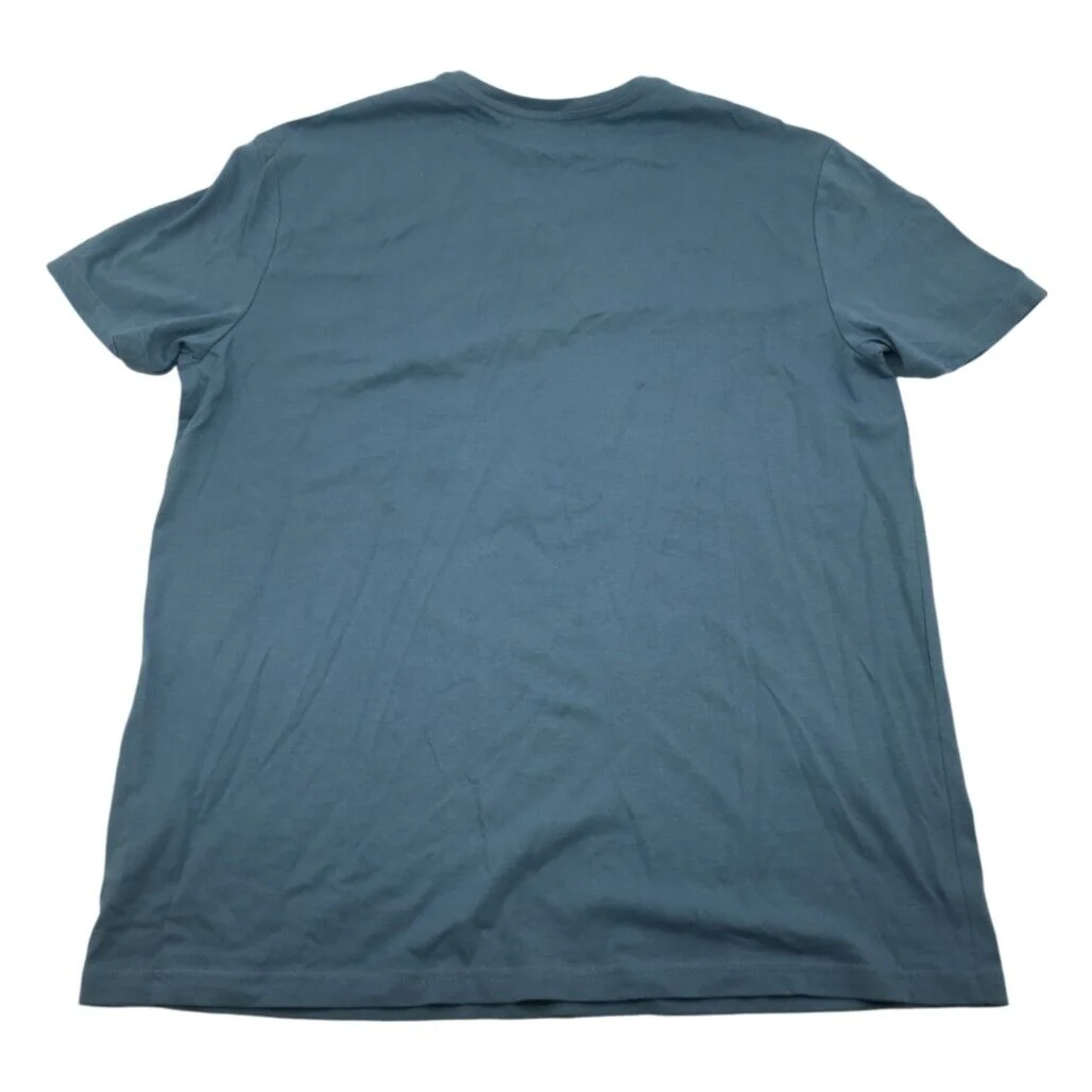 Jeanswest S/Sleeve Wesley Graphic Print Blue Cotton T-shirt Mens Size Large NEW - Image 2