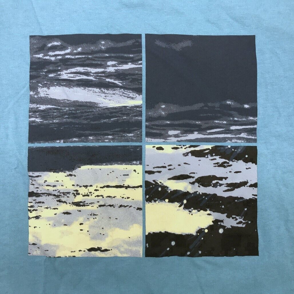 Jeanswest S/Sleeve Wesley Graphic Print Blue Cotton T-shirt Mens Size Large NEW - Image 3