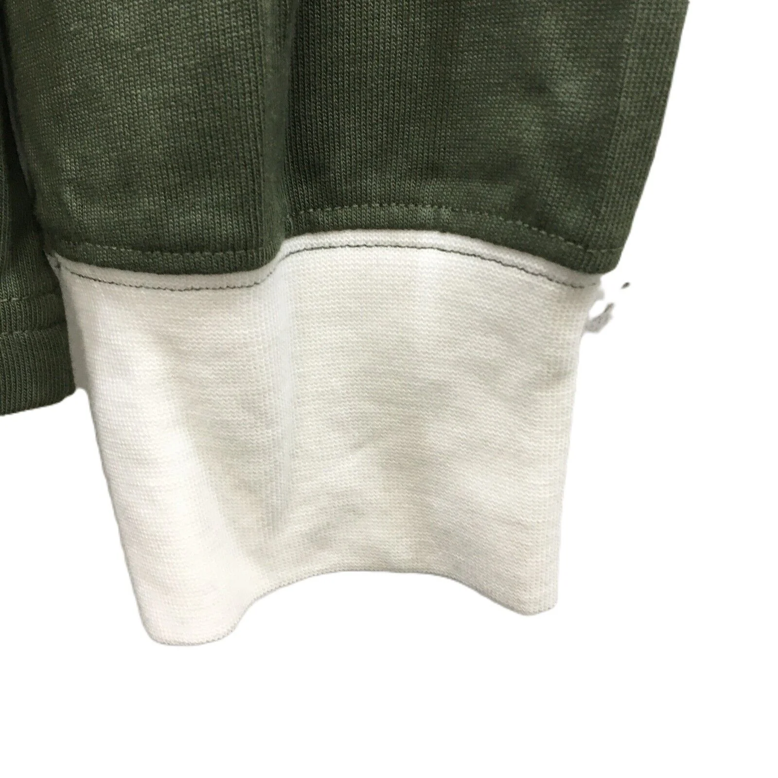 Jeanswest Two-Coloured Green Comfortable Hooded Everyday Jumper Size L New - Image 5