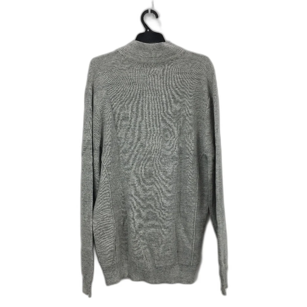 Jeanwest Mens Alloy Marlie Knit Textured Zipper Jumper Size L NEW - Image 2