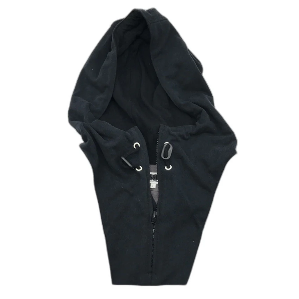 Jeanwest Mens Hooded Zipper Grey&Black Jumper Size L NEW - Image 4