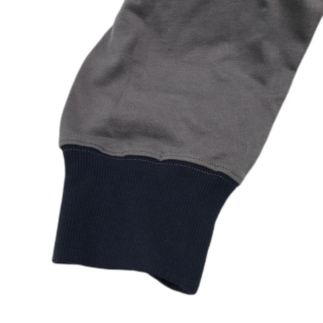 Jeanwest Mens Hooded Zipper Grey&Black Jumper Size L NEW - Image 5