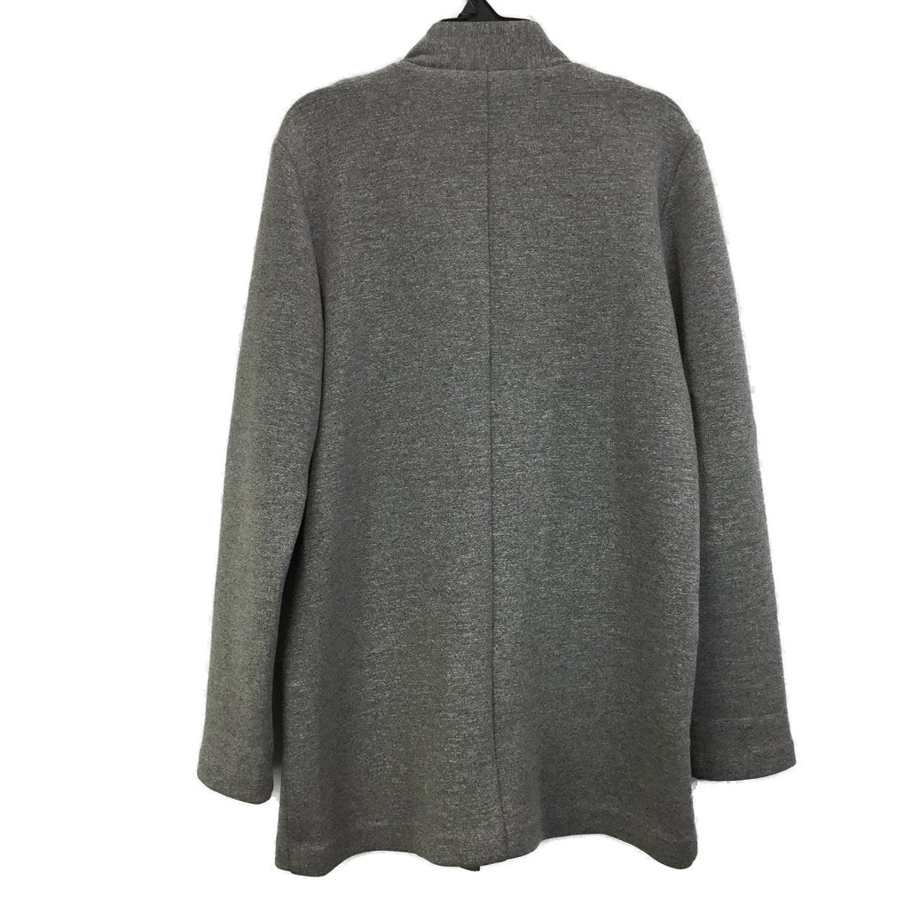 Jimmy Jean Grey Soft Heavy Collared Jacket Ladies Size 10 NEW - Image 2