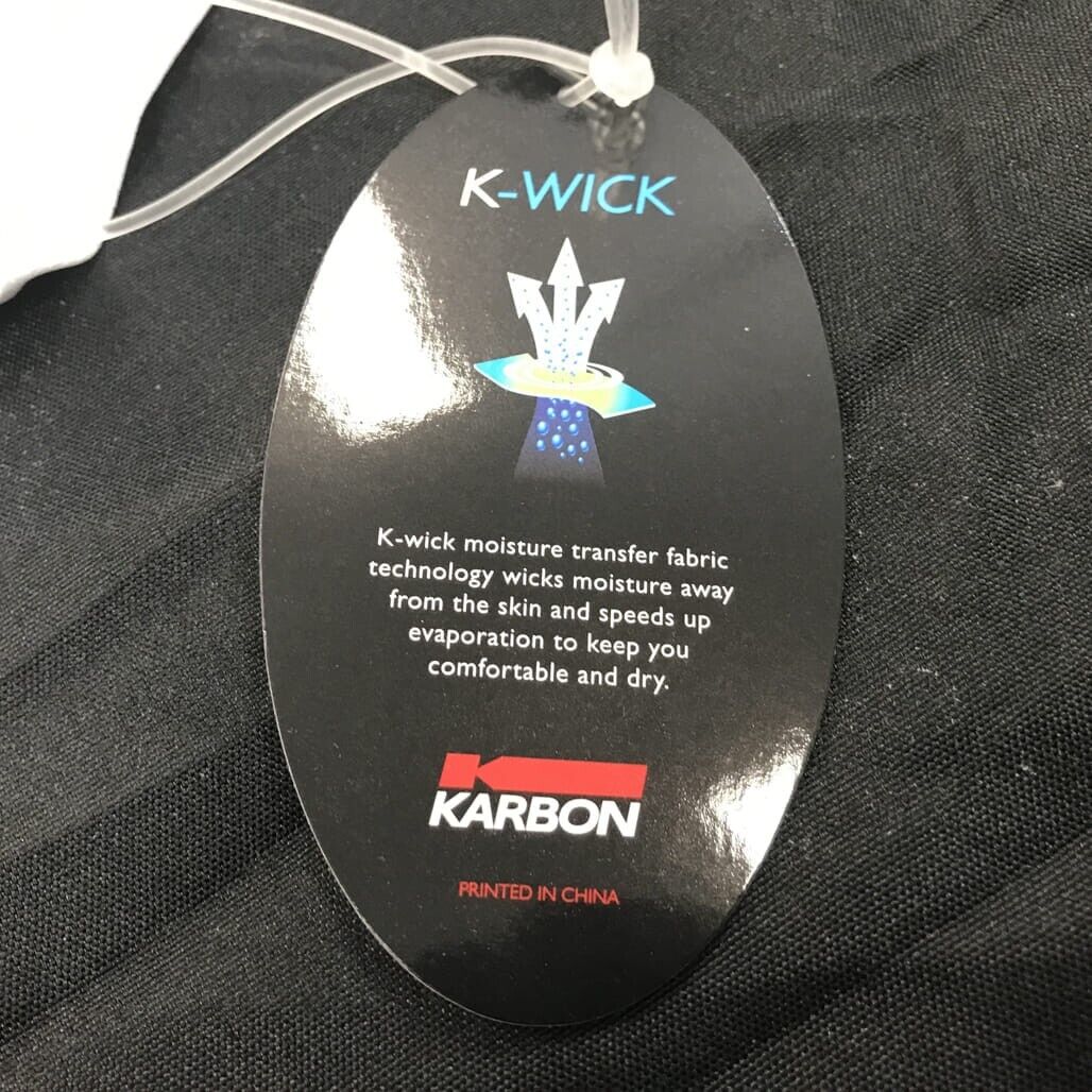 Karbon Athletic K-Wick Fabric Marathon Running Shirt White Unisex Size M NEW - Image 7