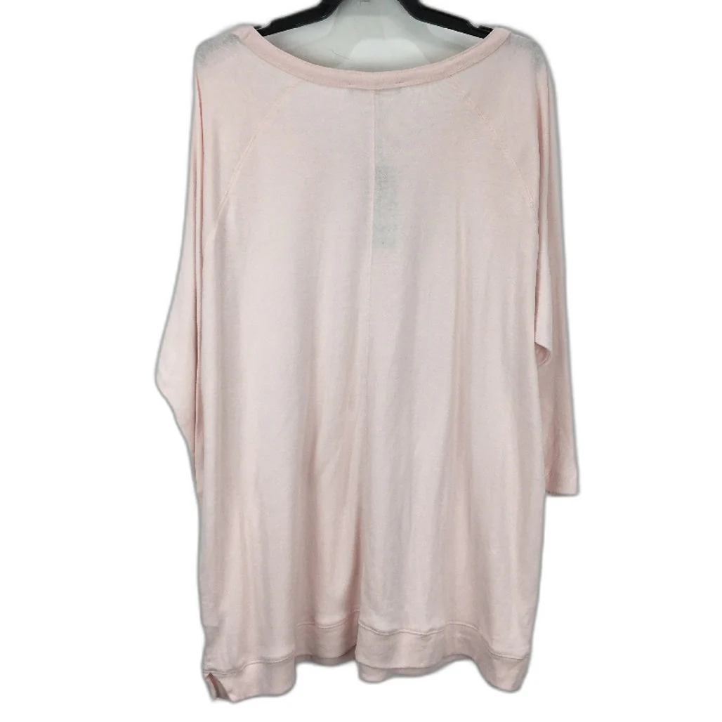 Kates Light Pink Long Sleeve Lightweight Casual Shirt Ladies Size XL NEW - Image 2
