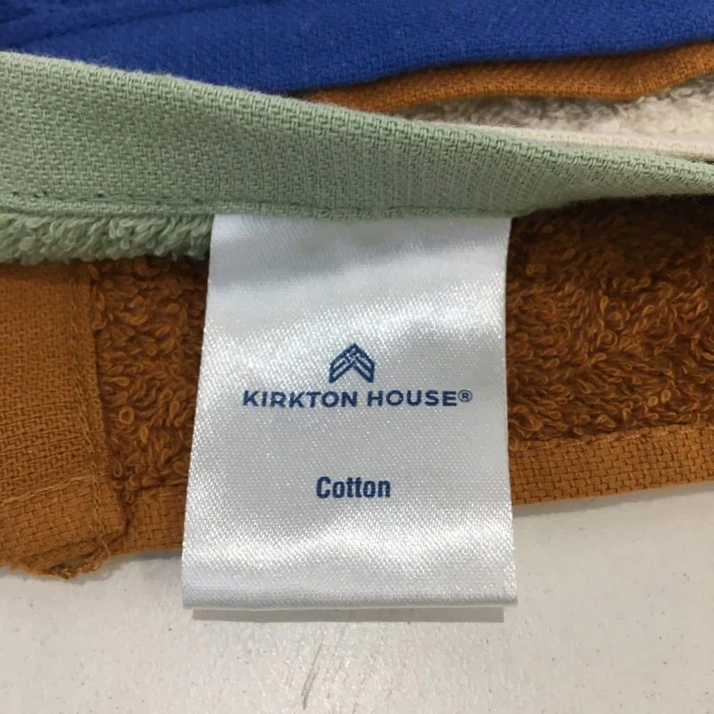 Kirkton House Cotton Hand Towels Set of 10 Assorted Colours 29x29cm NEW - Image 2