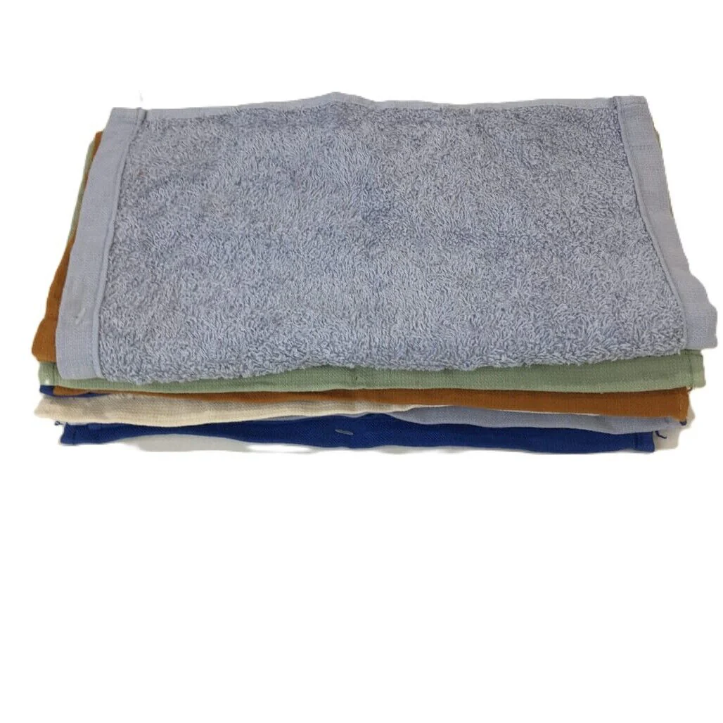 Kirkton House Cotton Hand Towels Set of 10 Assorted Colours 29x29cm NEW - Image 4