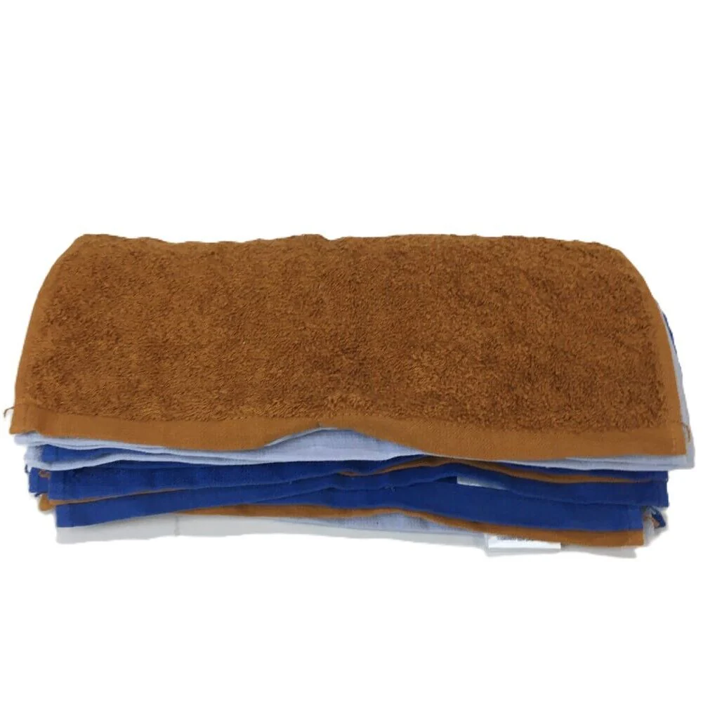 Kirkton House Hand Cotton Towels Set of 10 Assorted Colours 29x29cm NEW - Image 5