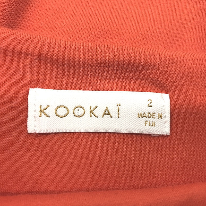 Kookai Womens Short Orange Casual Summer Dress Size 2 NEW - Image 3