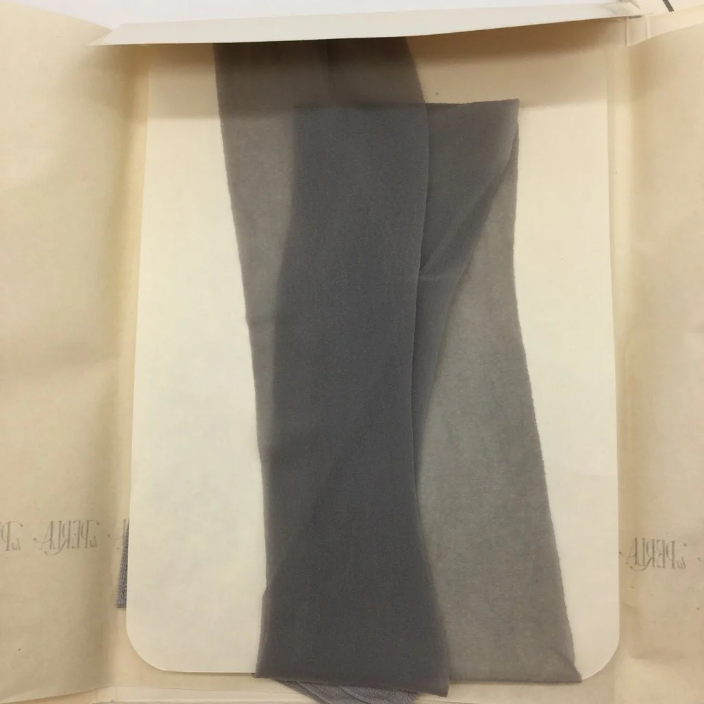 La Perla 4 Pce Brown & Grey Mixed Stockings Pantyhose Ladies Size Italy 1 NEW - Image 4