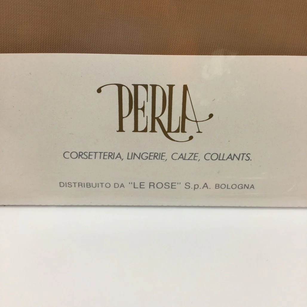 La Perla 4 Pce Brown/ Nude Stockings Pantyhose Ladies Size Italy 1 NEW - Image 3