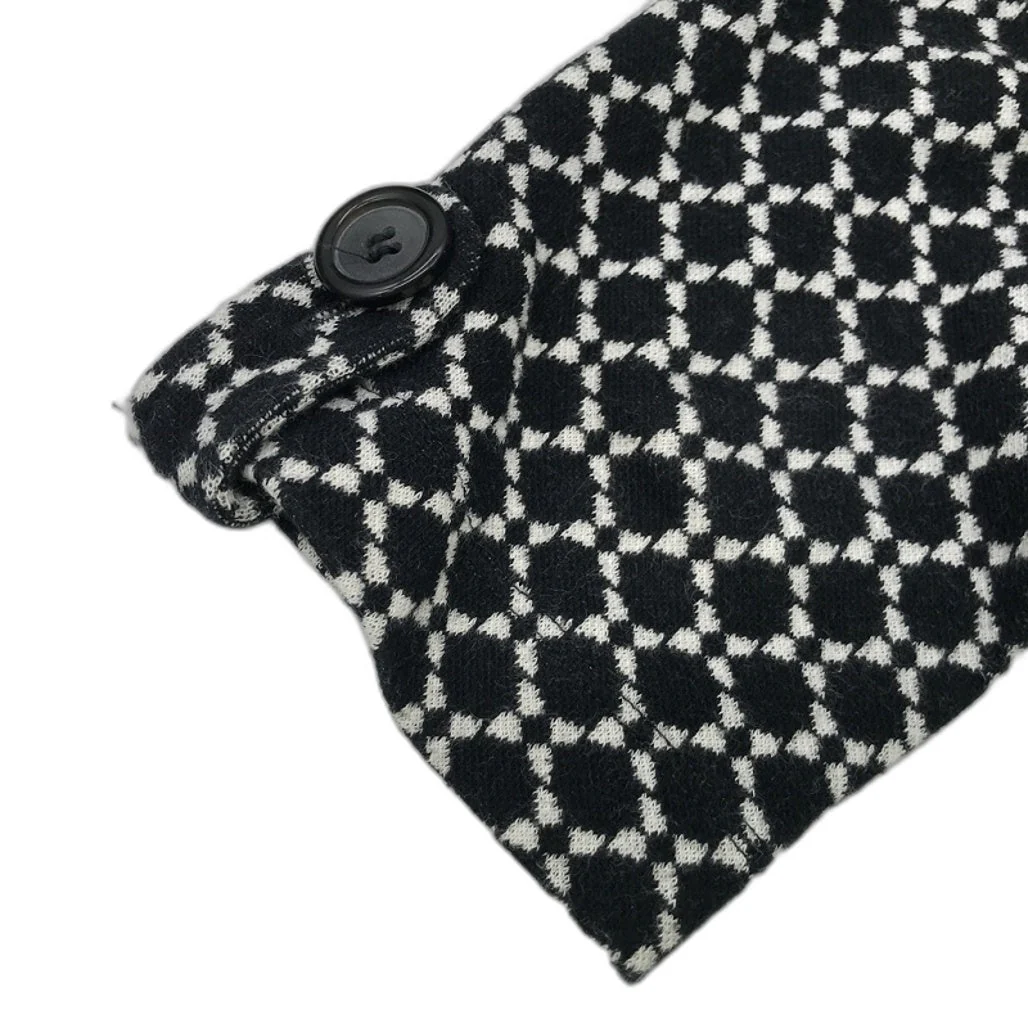 Le Pep Black & White Stretch Knit Style Cotton Blend Ladies Dress Size XL - Image 6