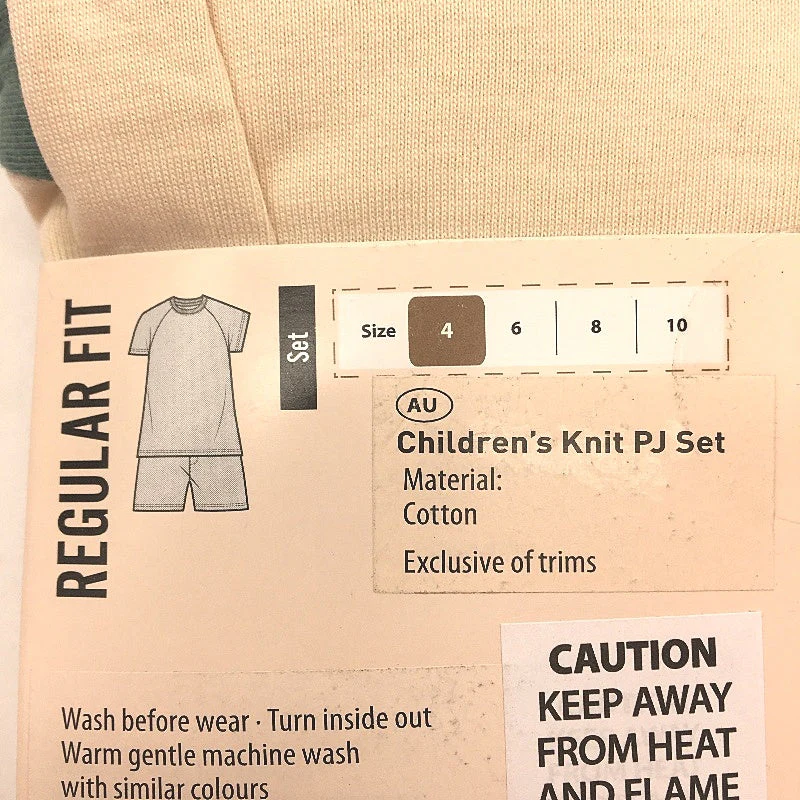 Lily & Dan Twin Pack Regular Fit Short Sleeve Childrens PJ Set Boys Size 4 NEW - Image 6