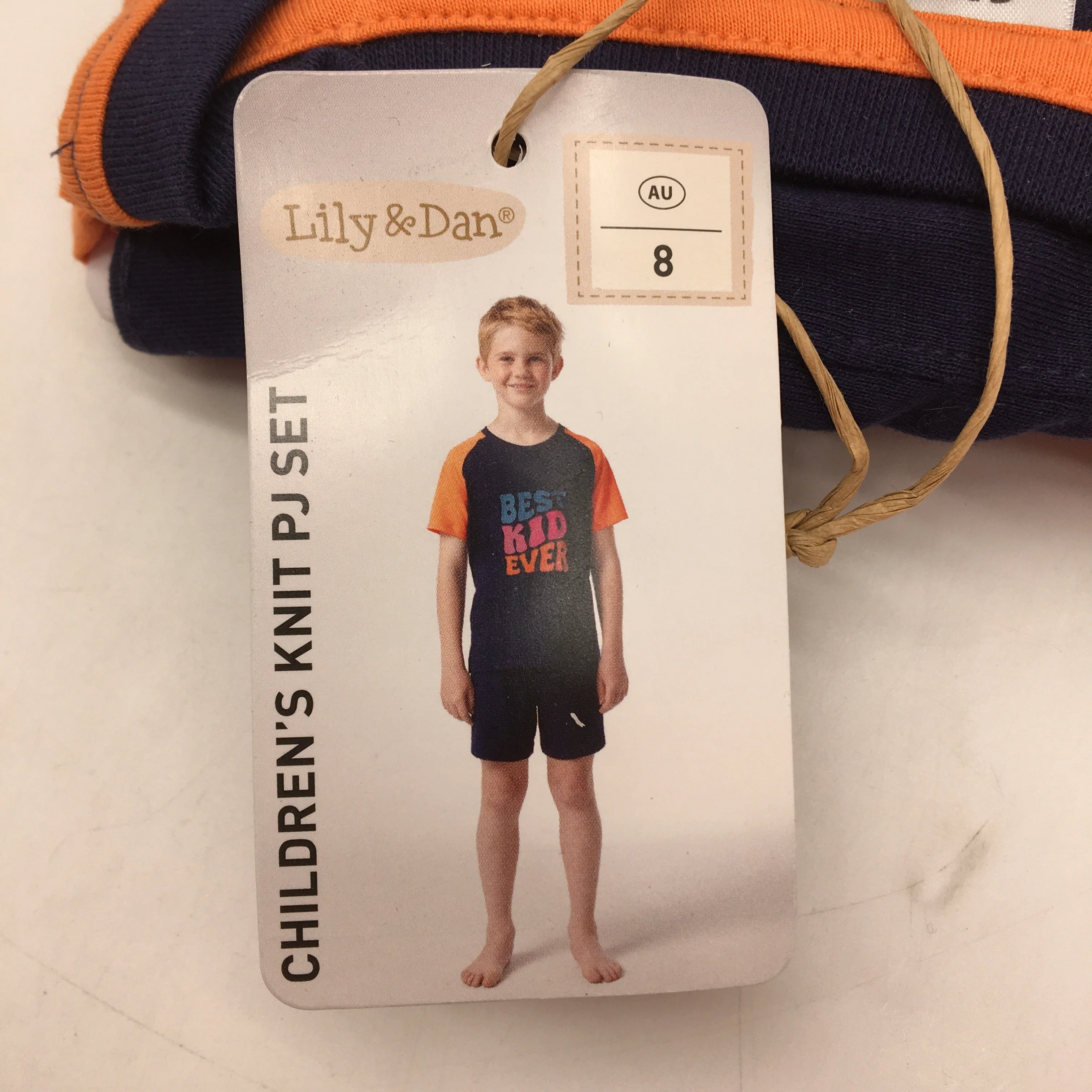 Lily & Dan Twin Pack Regular Fit Short Sleeve Childrens PJ Set Boys Size 8 NEW - Image 4