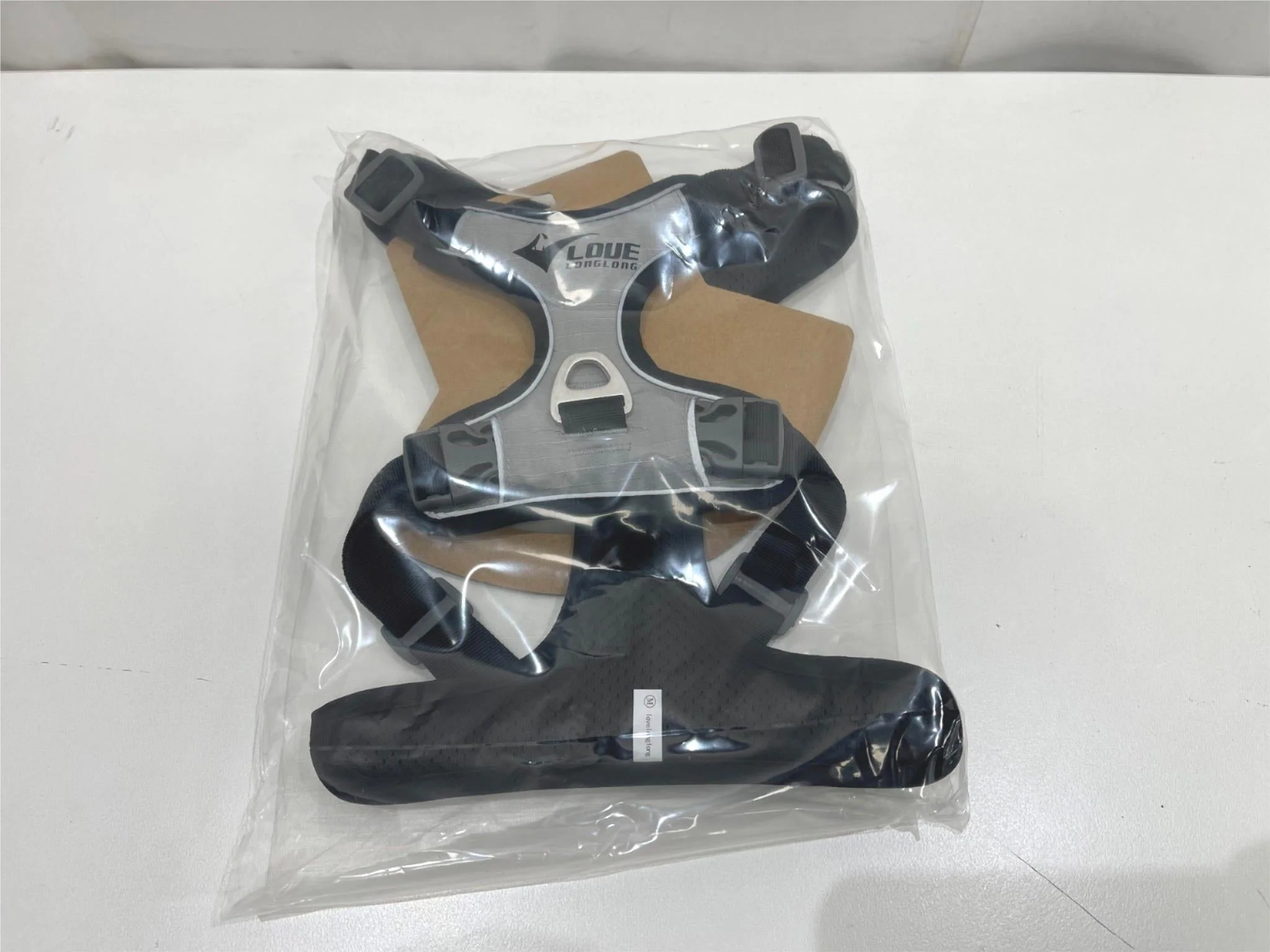 Love Long No Pull No Choke Dog Harness -Choose Black & Grey Size M NEW - Image 3