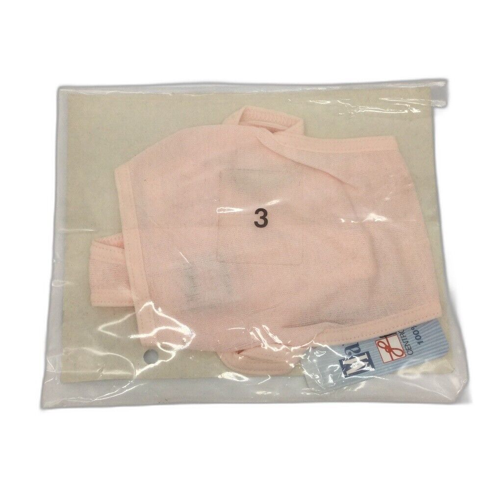 Manufat Pink Cotton String Thong Perizoma Underwear Ladies Size I3 / Large NEW - Image 4