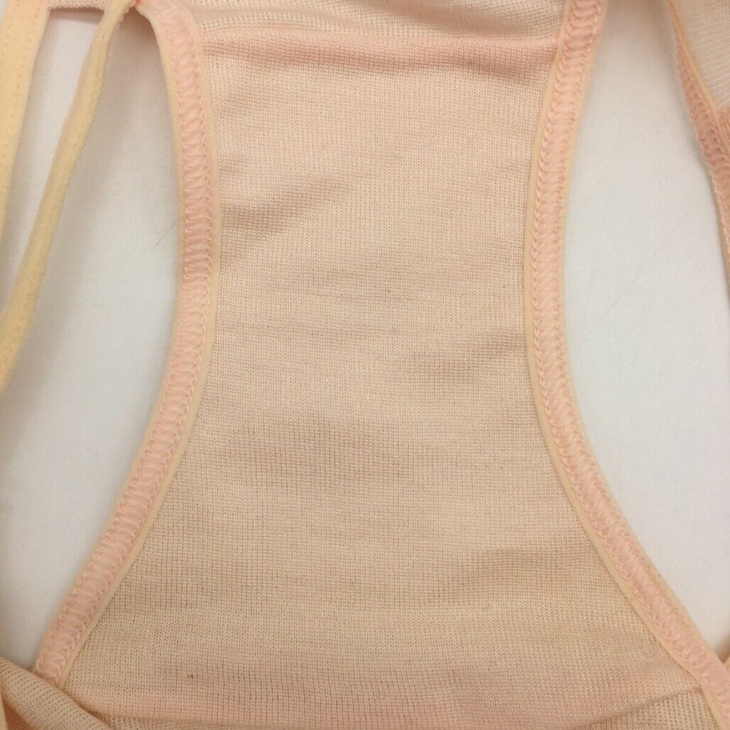 Manufat Pink Plain Stretch Brief Bikini Underwear Ladies Size Italy 3 / L NEW - Image 3