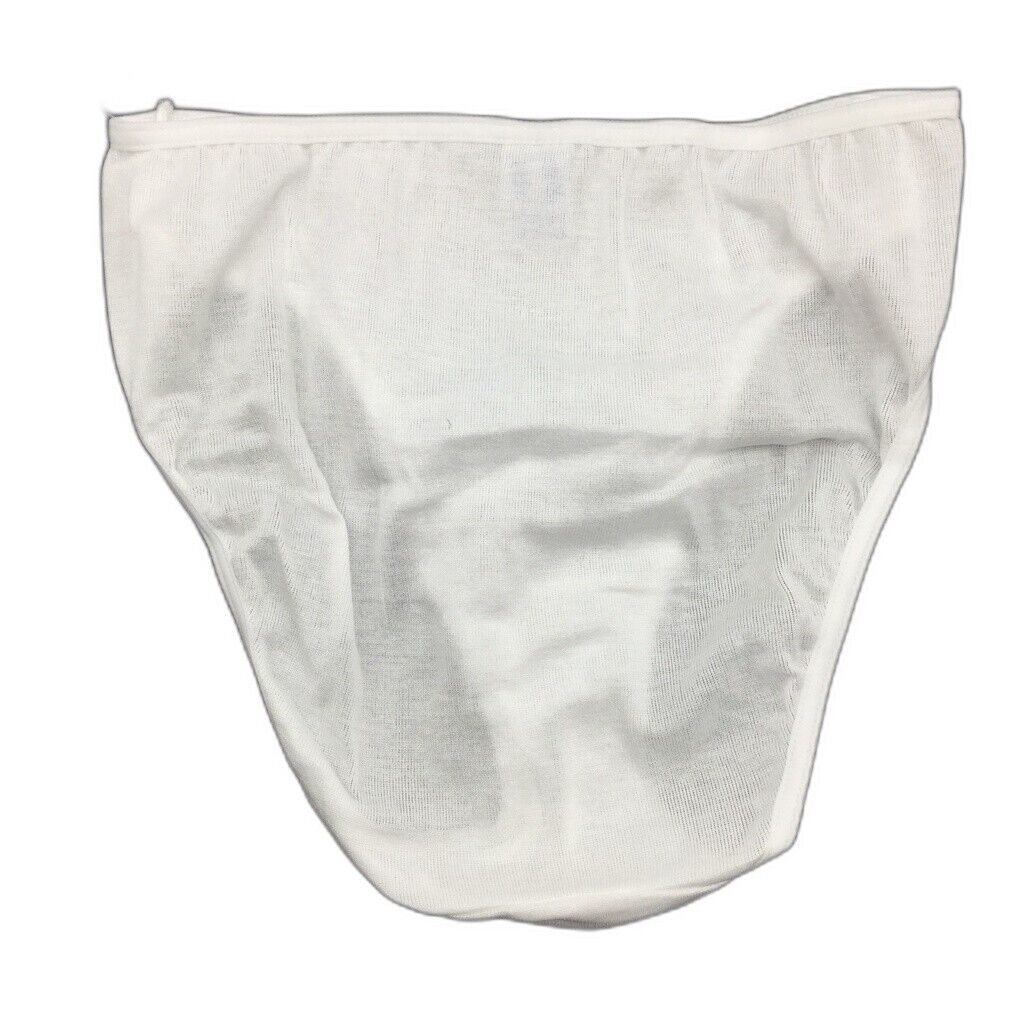Manufat White Cotton Soft Stretchy Slip Underwear Ladies Size I2/ Medium NEW - Image 2