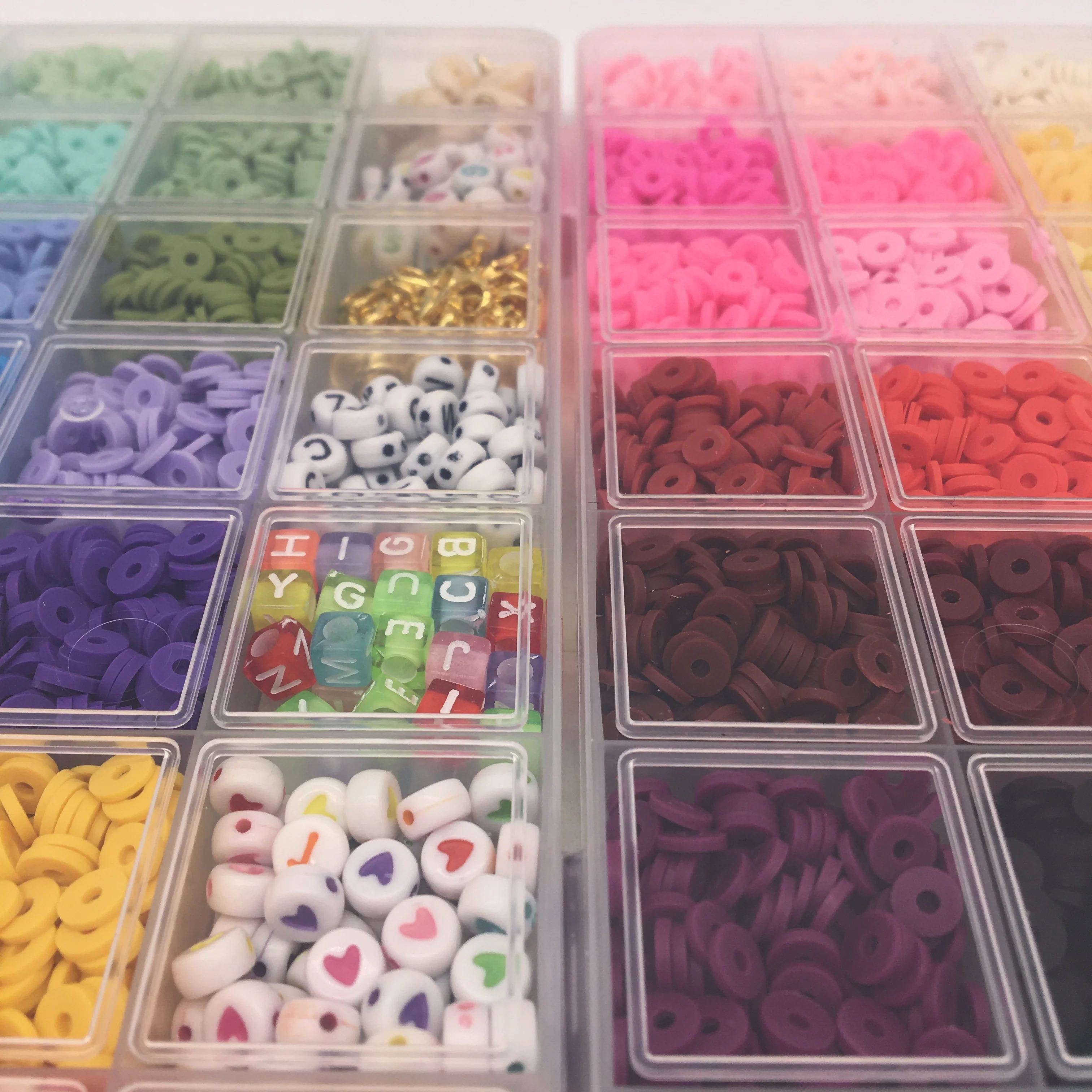 Maxzola Polymer Clay Beads Bracelet & Charm Craft DIY Kit Ages 3+ NEW - Image 5